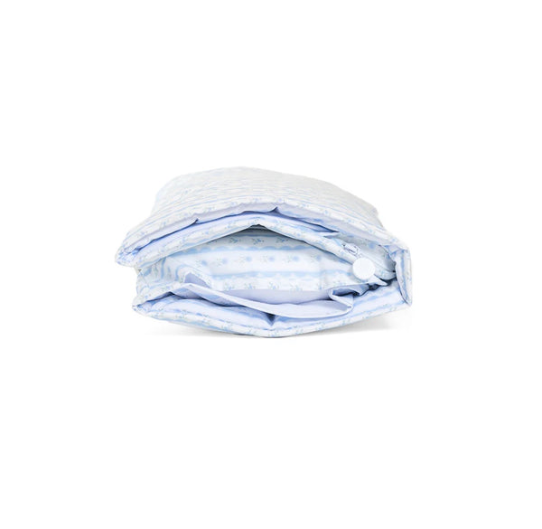 Blue ribbon floral TRVL nap mat