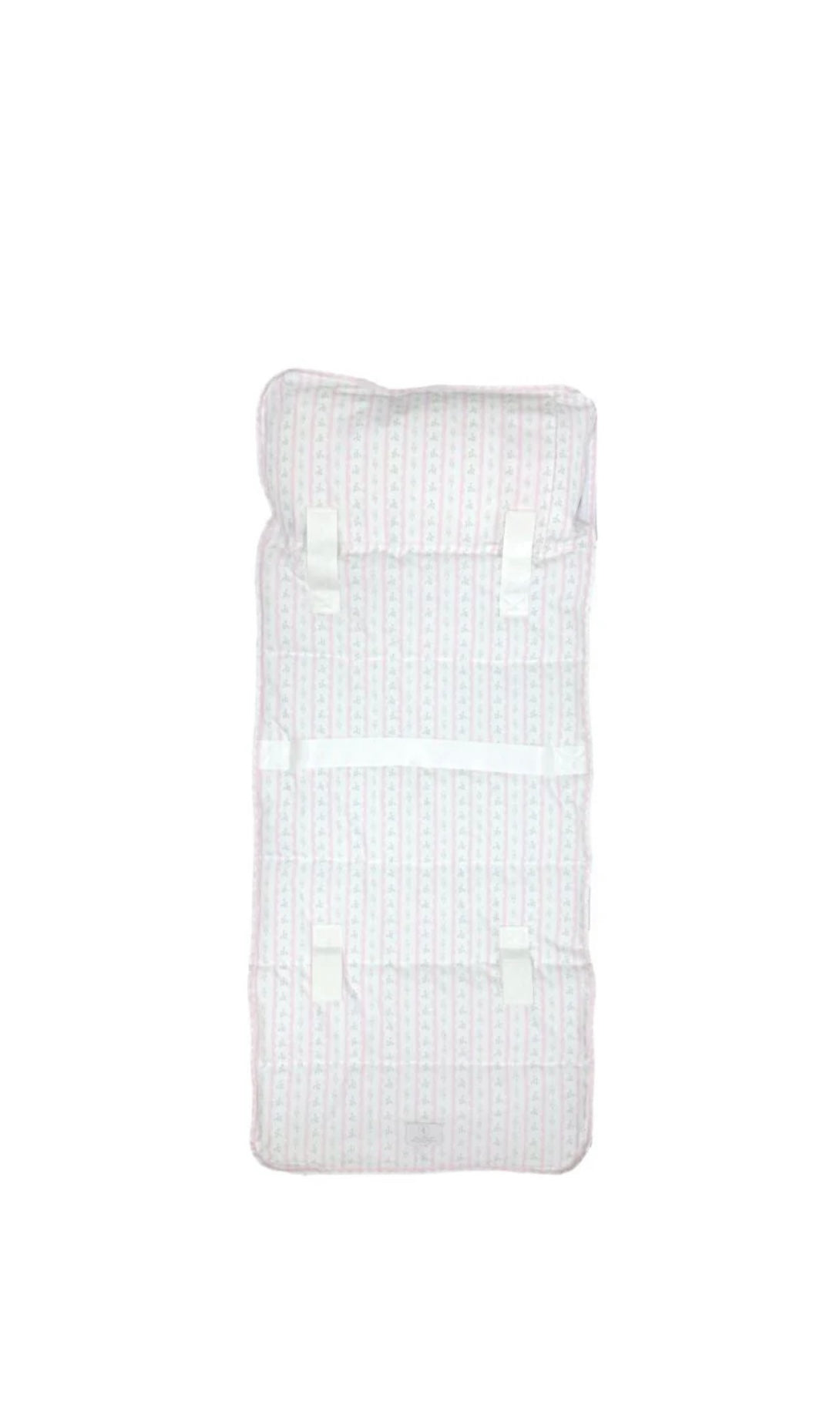 Pink ribbon floral TRVL nap mat