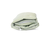 Sage green Pimlico stripe TRVL nap mat