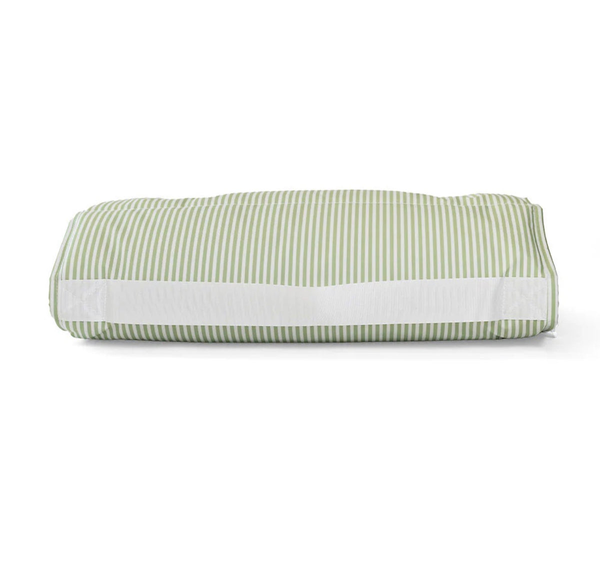 Sage green Pimlico stripe TRVL nap mat