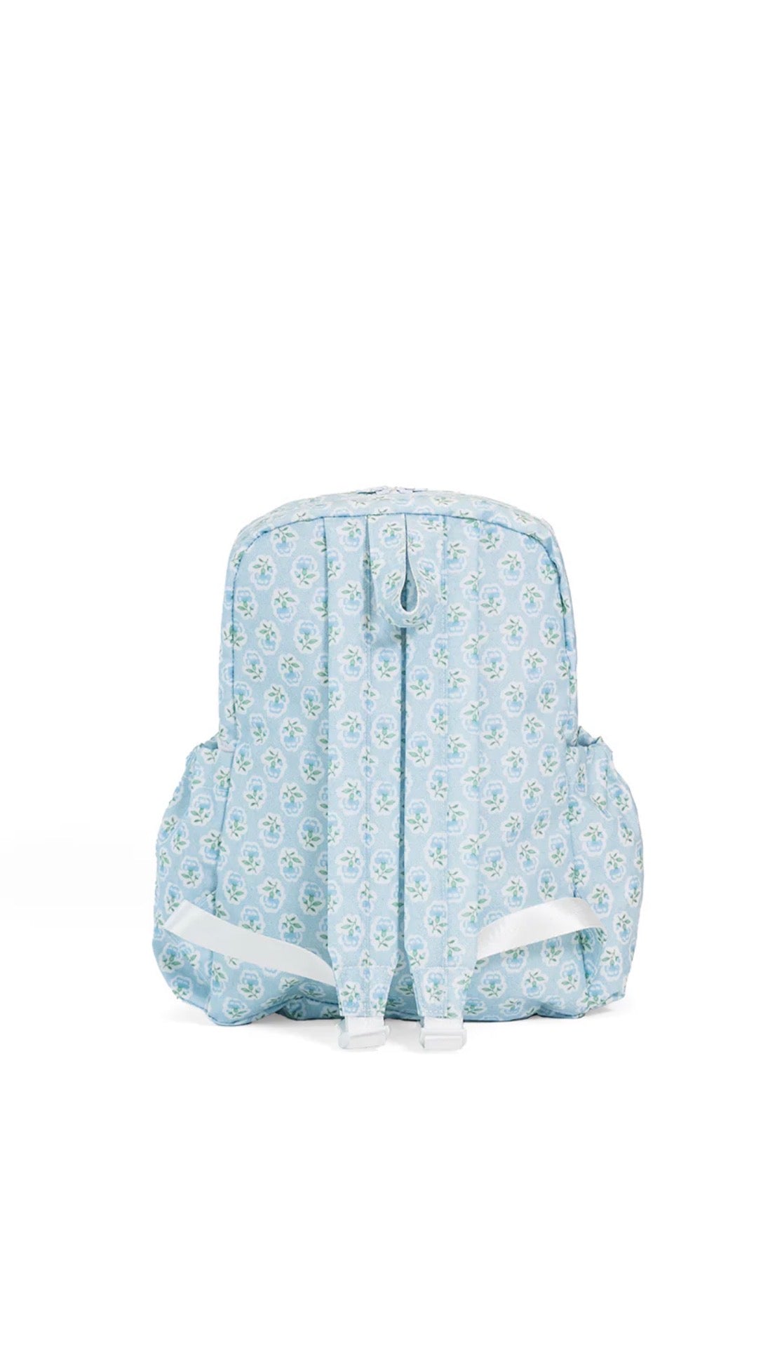 Blue petite fleur floral TRVL Backpacker bag