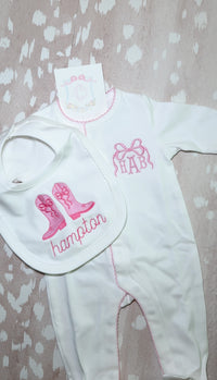 Picot Trim Bib