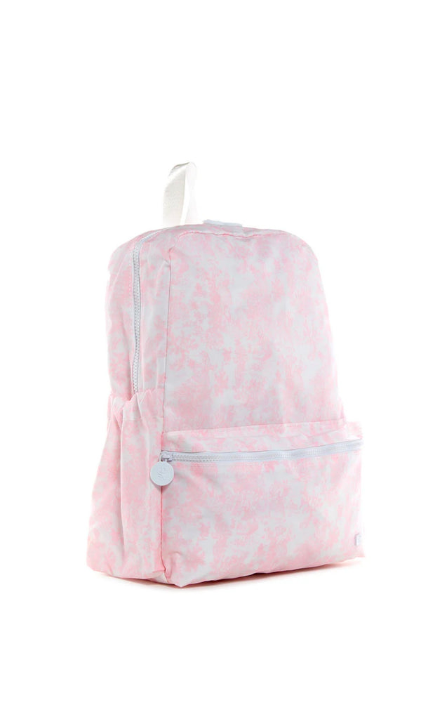 Pink bunny toile TRVL Backpacker bag