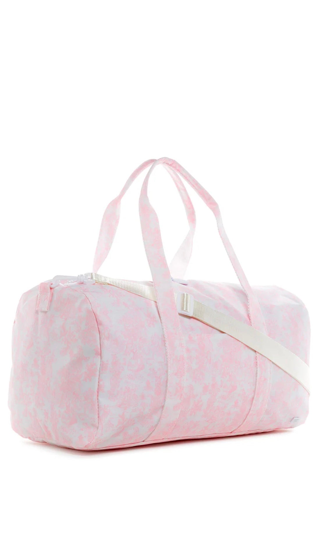 Pink bunny toile TRVL Weekender duffel bag