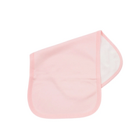 White burp cloth for baby