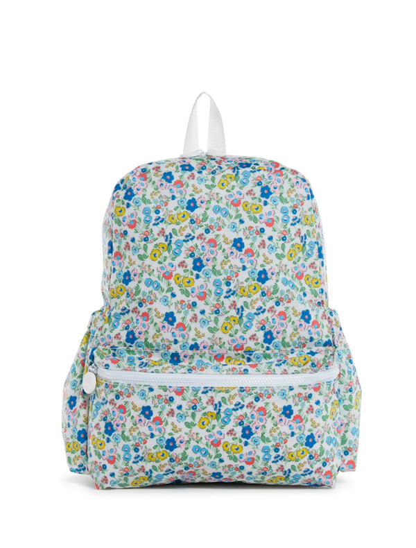 Pink posie floral TRVL Backpacker bag