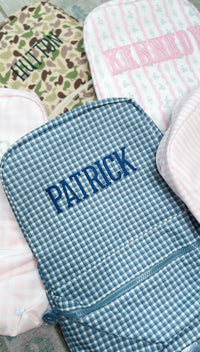 RODEO CHECK INDIGO BACKPACKER