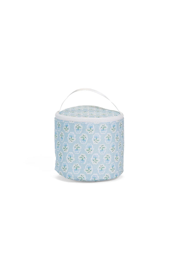 Blue petite fleur floral TRVL snack bag