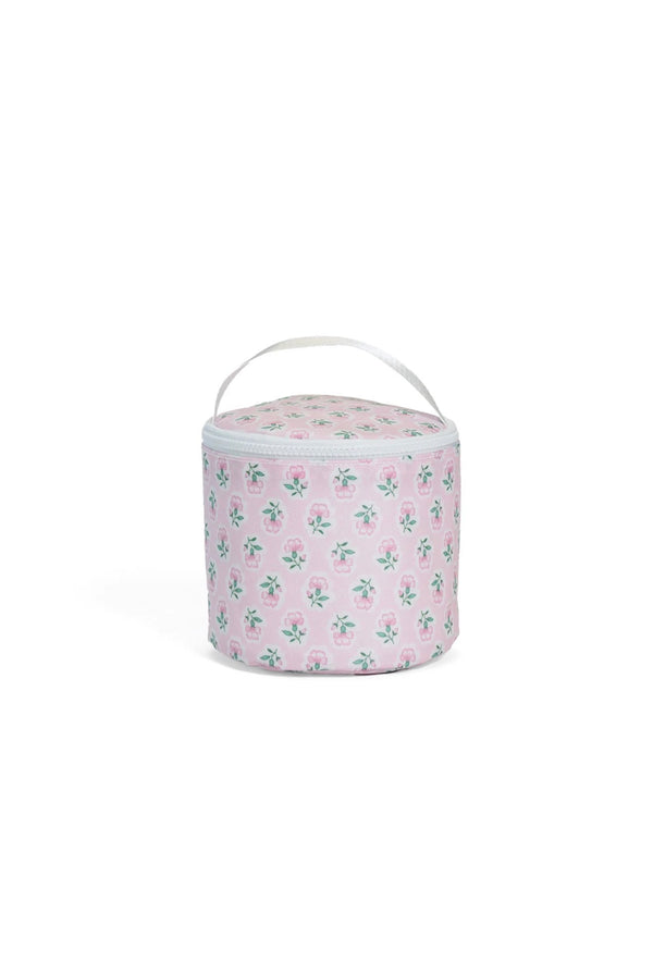 Pink petite fleur floral TRVL snack bag