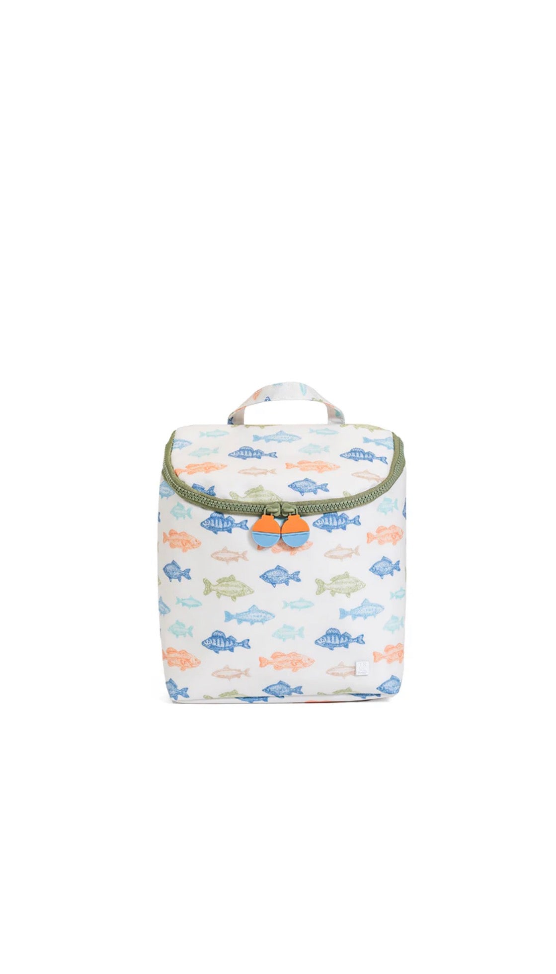 Casting Call fishing print insulated TRVL Take Away lunch bag