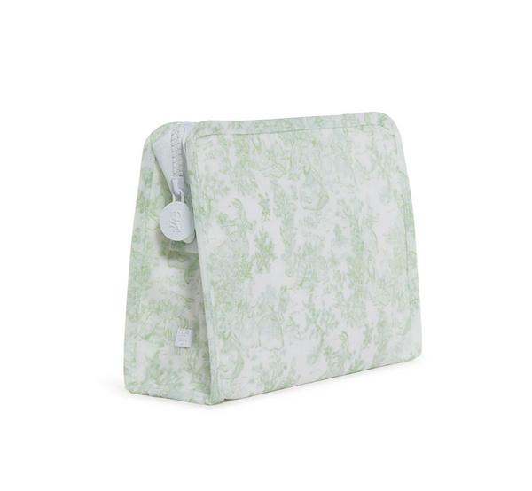 Green bunny toile TRVL Roadie pouch
