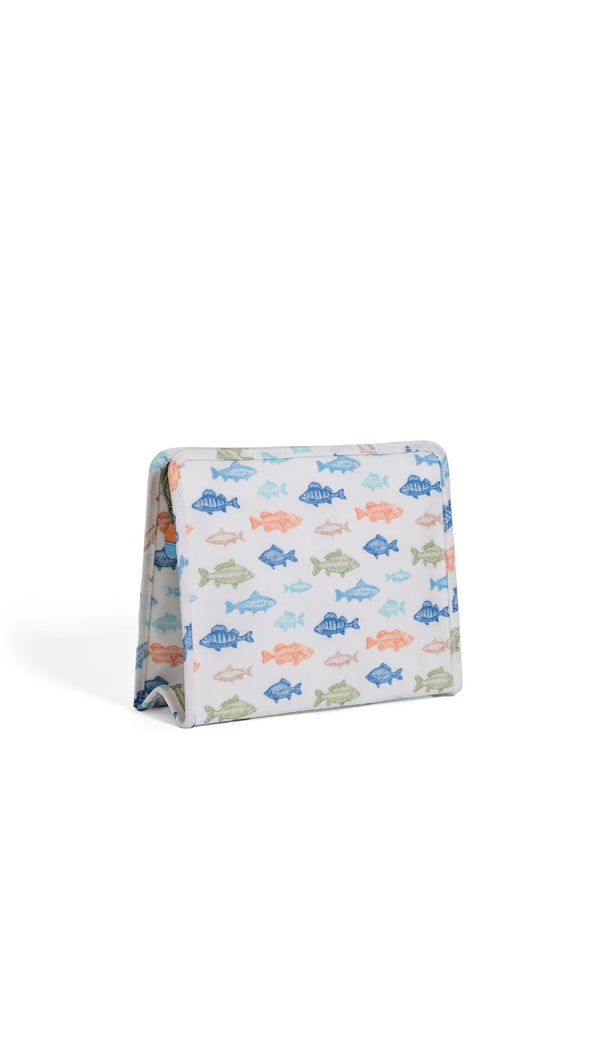 Casting Call fishing print TRVL Roadie pouch