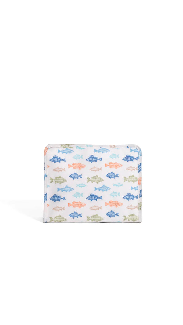 Casting Call fishing print TRVL Roadie pouch