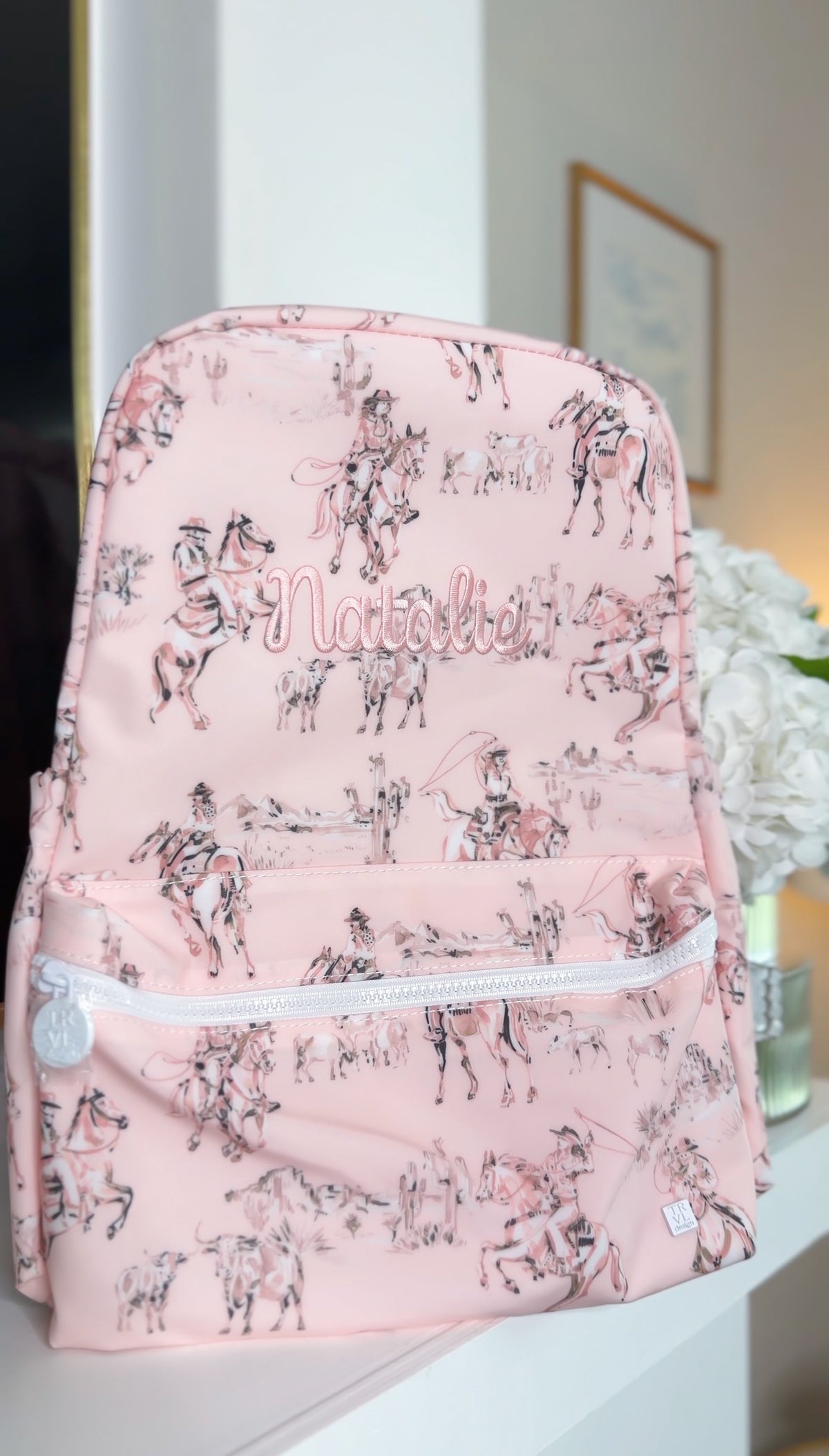 TRVL COWGIRL TOILE BACKPACKER