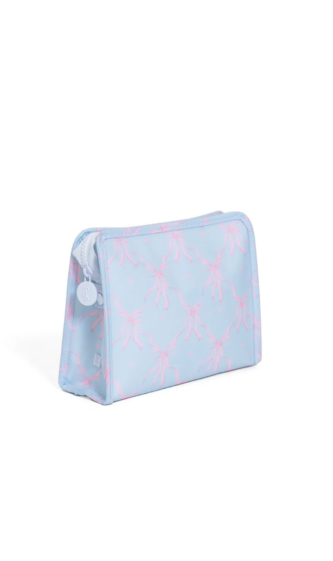 Eloise bow print TRVL Roadie pouch