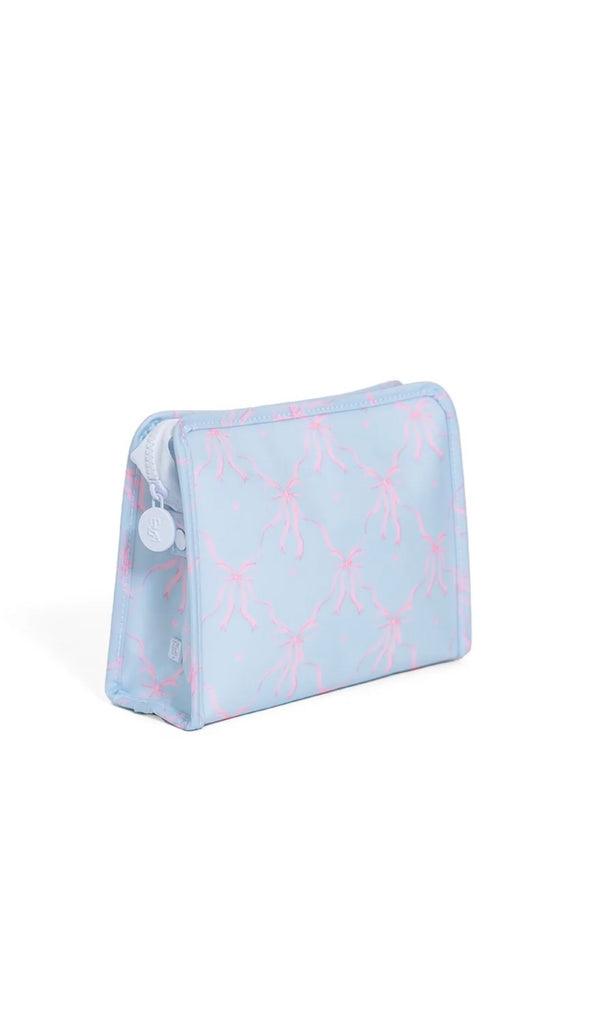 Eloise bow print TRVL Roadie pouch