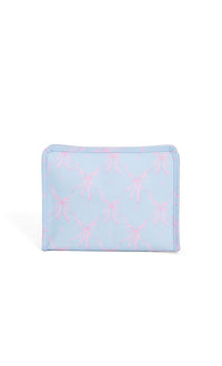 Eloise bow print TRVL Roadie pouch