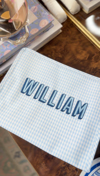 TRVL GINGHAM MIST ROADIE