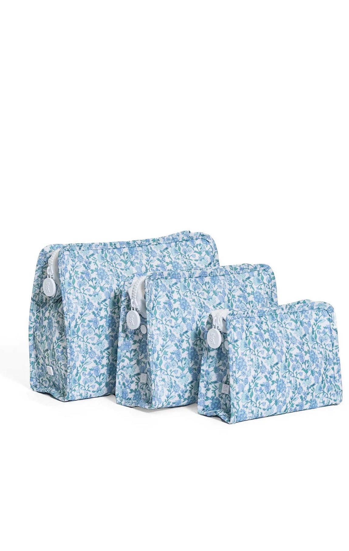 Hamptons floral TRVL Roadie pouch