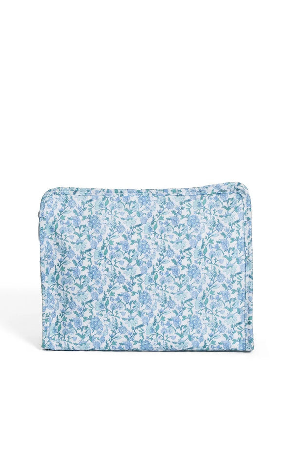 Hamptons floral TRVL Roadie pouch