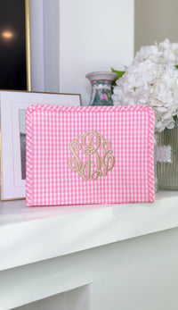 TRVL PINK GINGHAM ROADIE