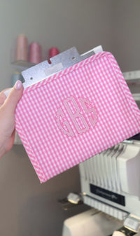 TRVL PINK GINGHAM ROADIE