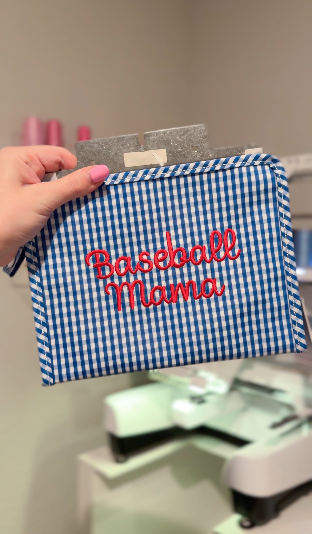 TRVL ROYAL GINGHAM ROADIE