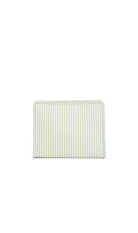 TRVL ROADIE with striped pattern on a white background