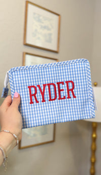 TRVL SKY GINGHAM ROADIE